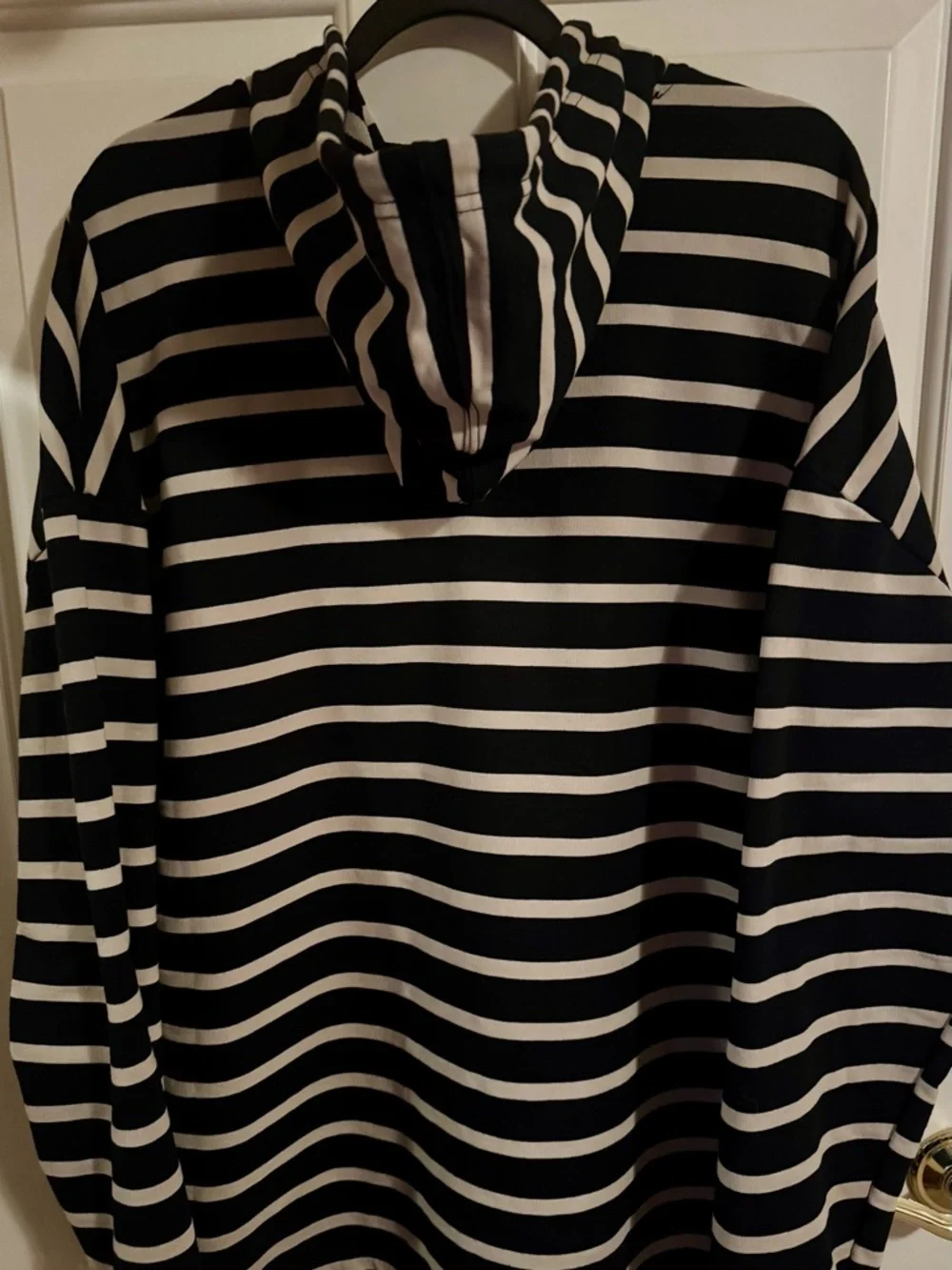 PacSun Black & Tan Striped Hooded Size- XL - Picture 5 of 10